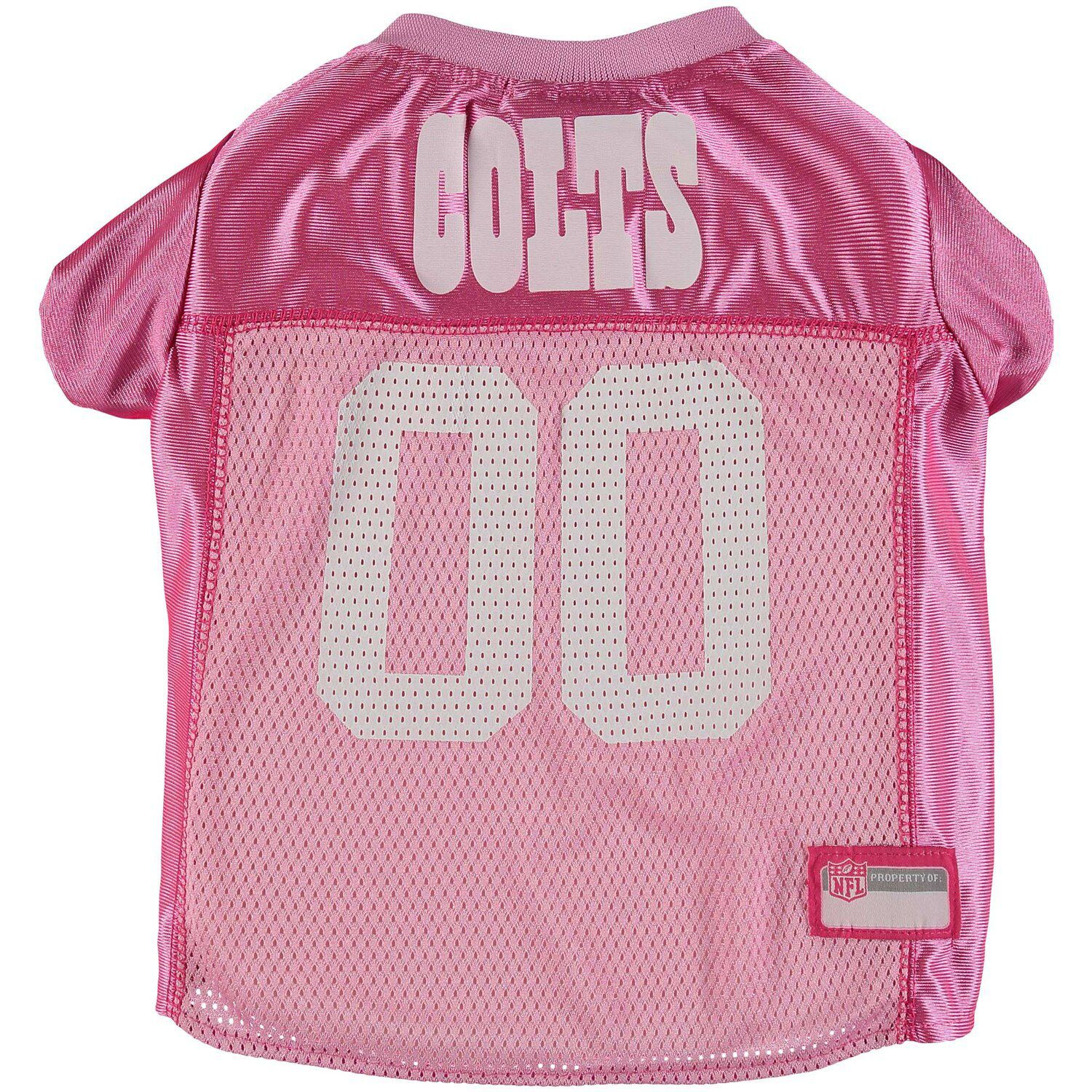 pink colts jersey