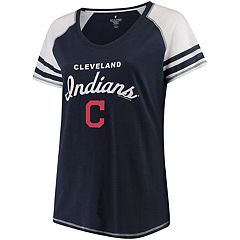 G-III Sports Women's Cleveland Indians It's a Game Raglan T-Shirt - Macy's