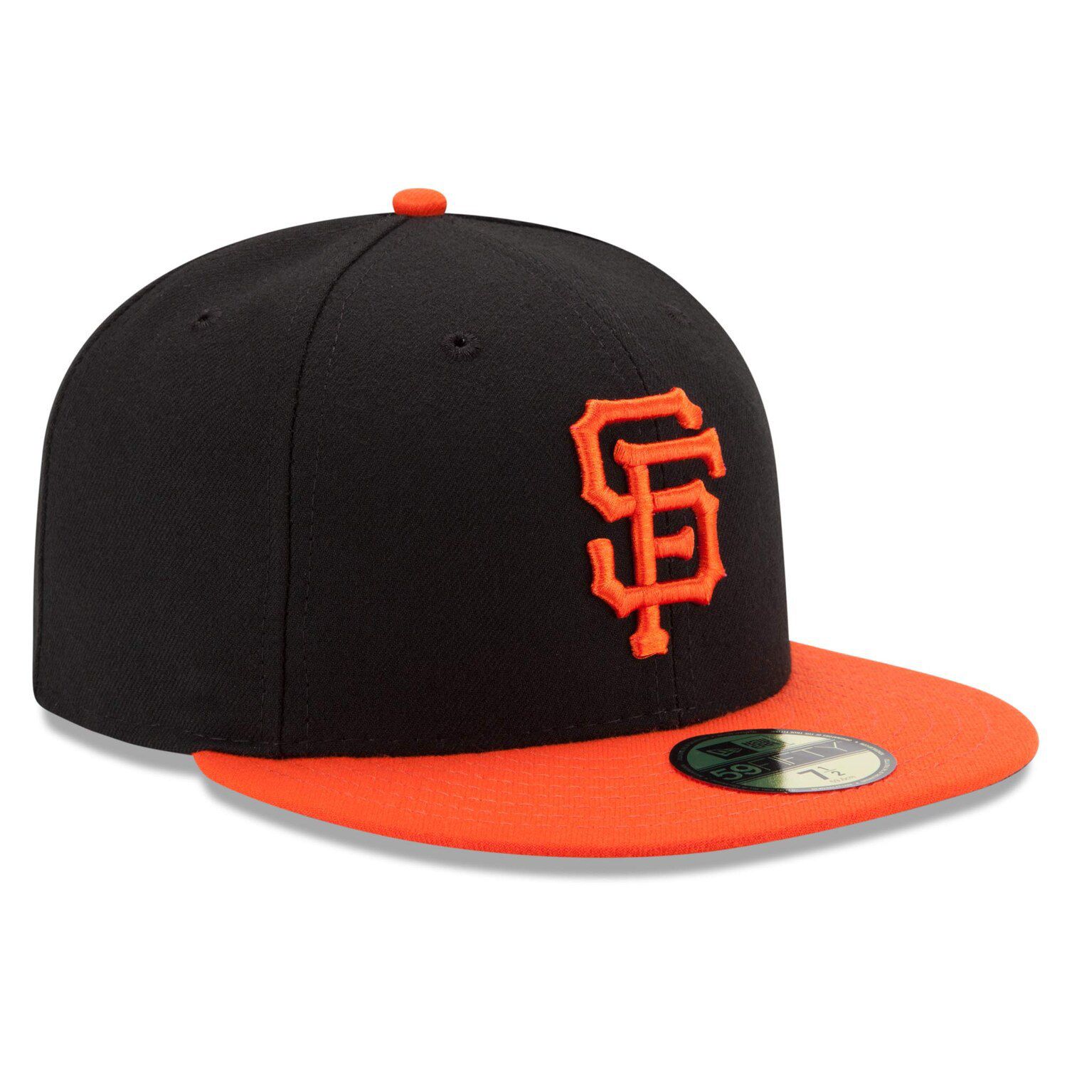 Eric Emanuel EE Retro Crown Giants Hat Black/Orange/Sky