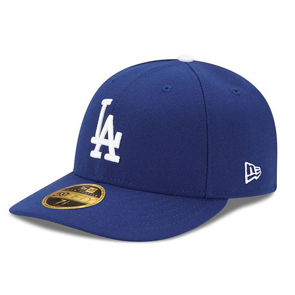 New Era Fitted La Dodgers Cream/Royal Blue 7 3/4