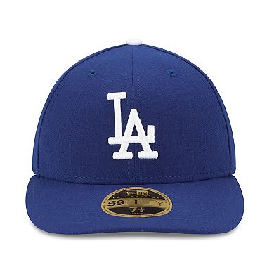 Men's New Era Royal Los Angeles Dodgers Game Authentic Collection On Field Low Profile 59FIFTY Fitted Hat