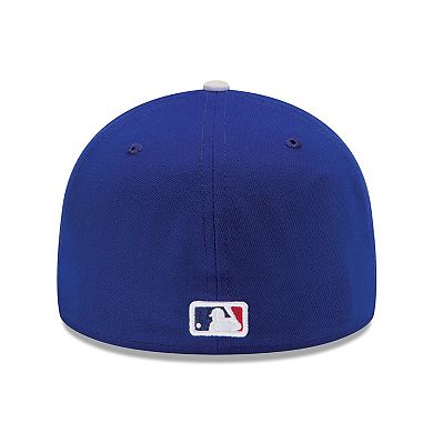 Men's New Era Royal Los Angeles Dodgers Game Authentic Collection On Field Low Profile 59FIFTY Fitted Hat
