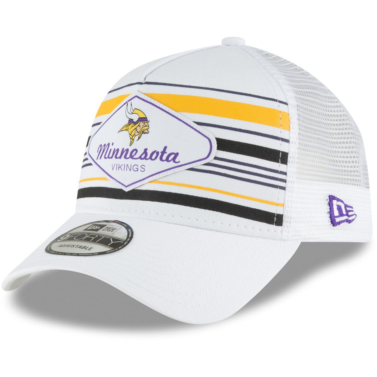 white vikings hat