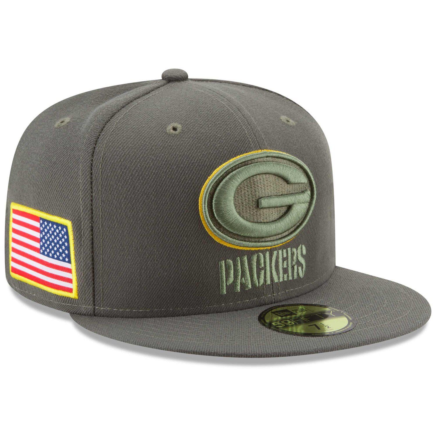 salute to service packers hat