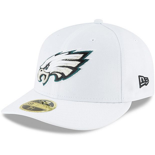 Men's New Era Gray Philadelphia Eagles Omaha Low Profile 59FIFTY Fitted Hat