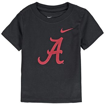 Toddler Nike Black Alabama Crimson Tide Logo T-Shirt