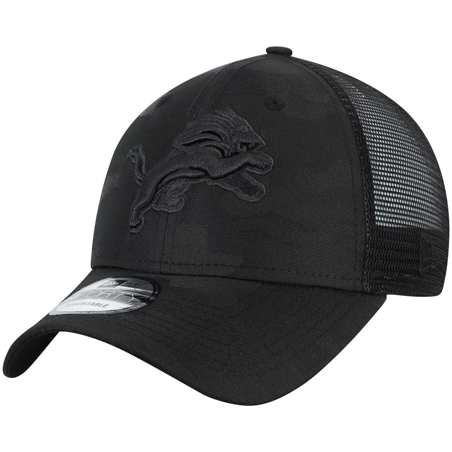 detroit lions trucker hat