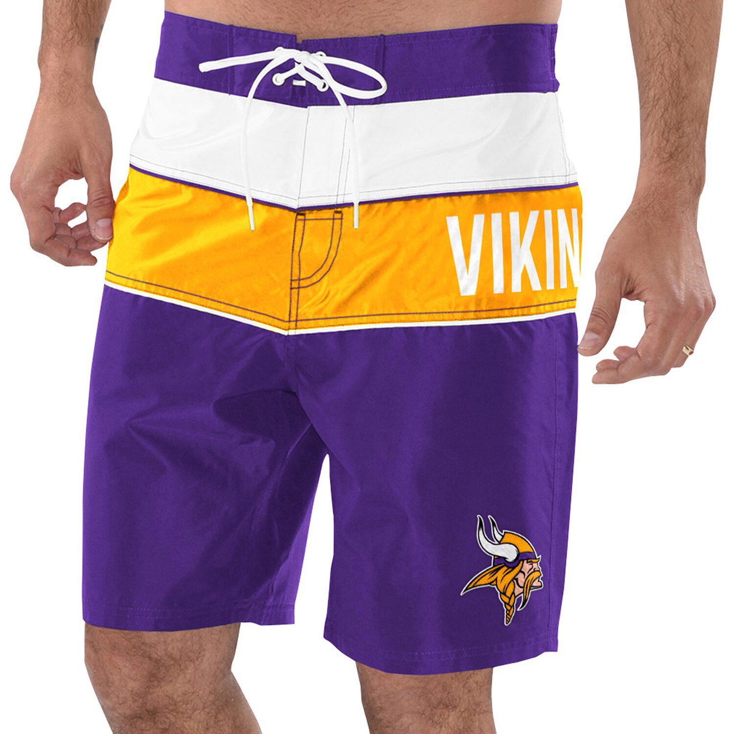 vikings swim trunks