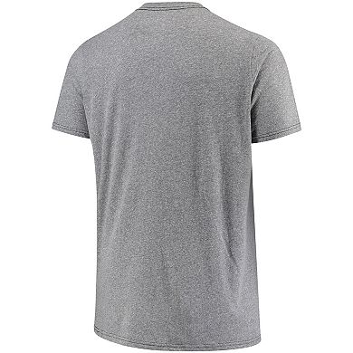 Men's Original Retro Brand Gray Michigan State Spartans Big & Tall Tri-Blend T-Shirt