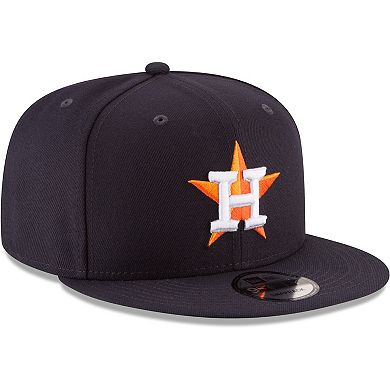 Men's New Era Navy Houston Astros Team Color 9FIFTY Snapback Hat