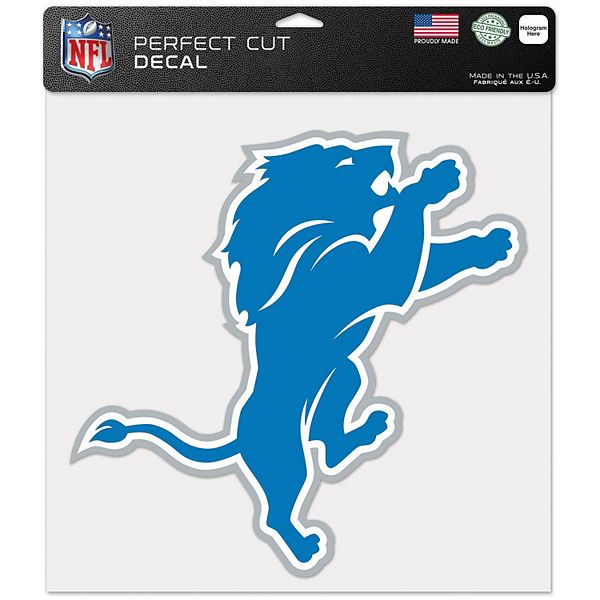 Detroit Lions WinCraft Logo 4 x 4 Color Perfect Cut Decal