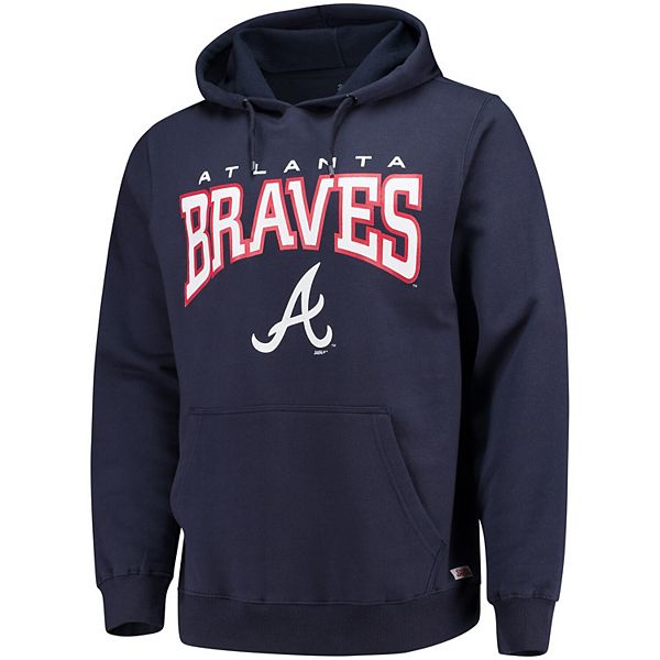 Atlanta Braves Stitches Youth Allover Print Pullover Hoodie