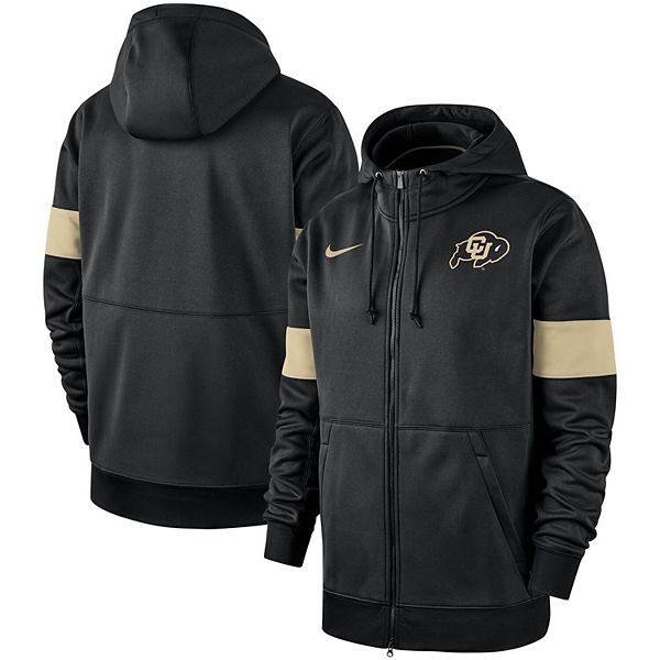 Nike Colorado Buffaloes Dri Fit Therma Sideline Hoodie Mens Large