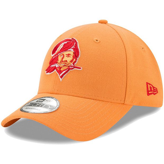 Men's New Era Orange Tampa Bay Buccaneers The League Throwback 9FORTY  Adjustable Hat