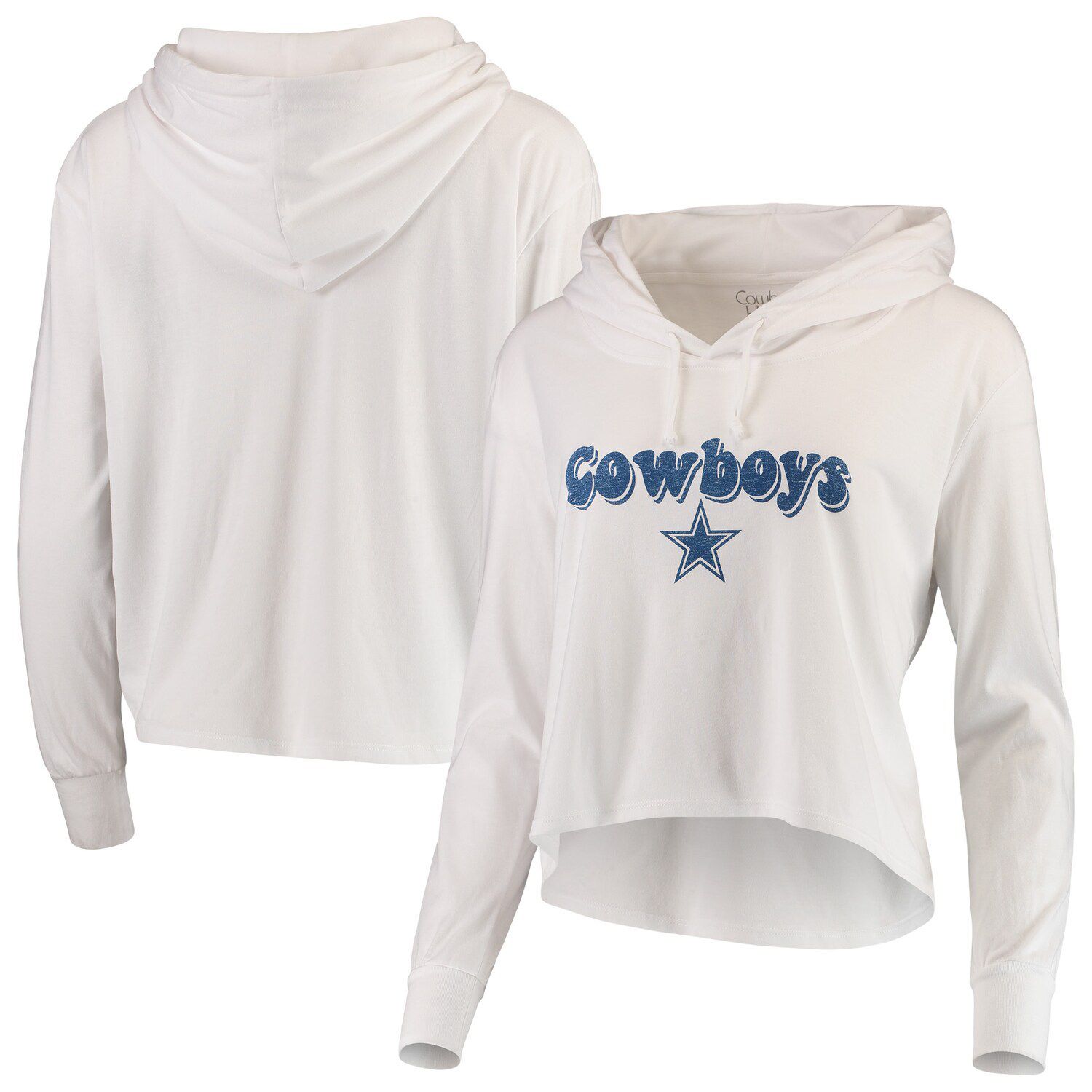 white cowboys hoodie