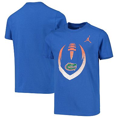 Youth Nike Royal Florida Gators Sideline Icon T-Shirt