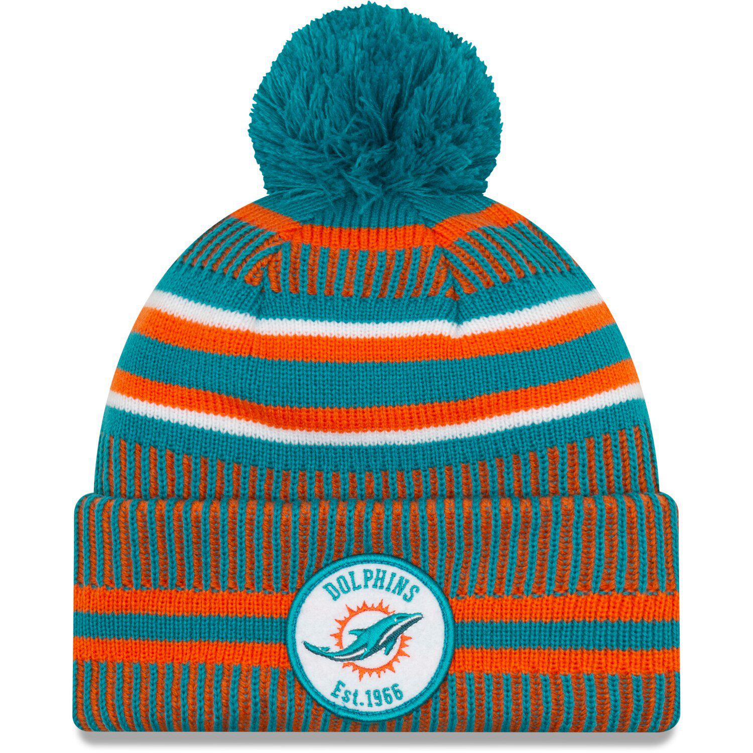 miami dolphins knit hat