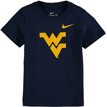 Toddler Nike Navy West Virginia Mountaineers Logo T-Shirt