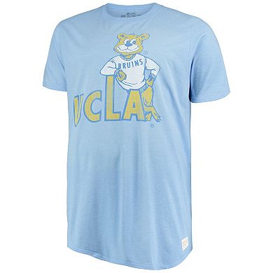 Men's Original Retro Brand Light Blue UCLA Bruins Big & Tall Mock Twist T-Shirt