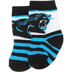 Women's Carolina Panthers For Bare Feet Pretty in Pink Ankle Socks