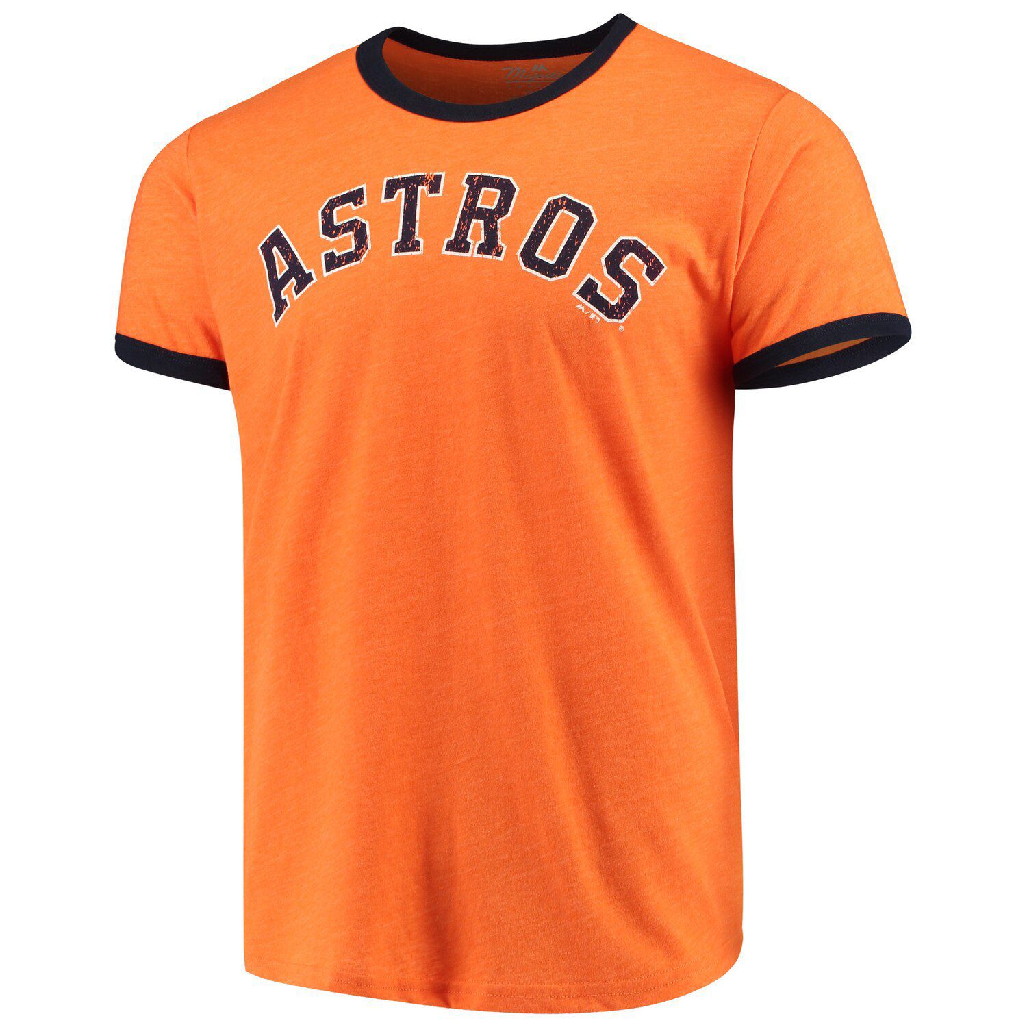 columbia men's houston astros navy tamiami performance short sleeve shirt