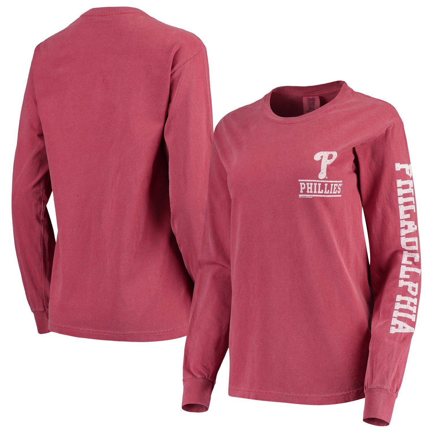 women's phillies long sleeve shirt