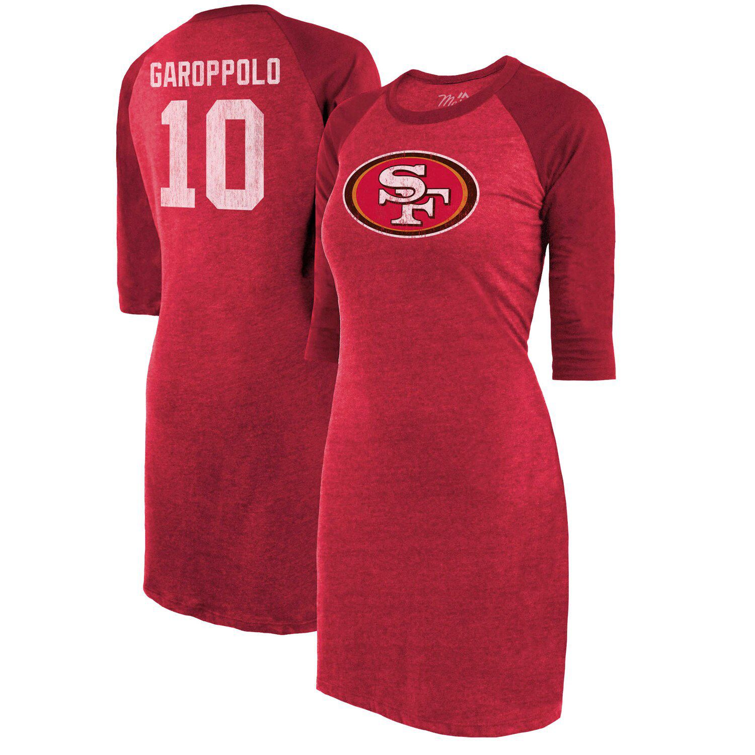 49ers womens jersey dress