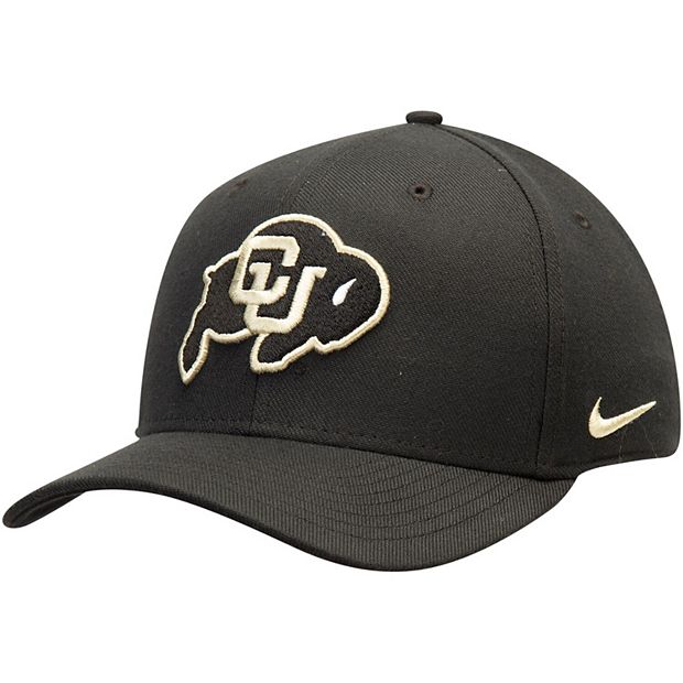 Men's Champion Black Colorado Buffaloes Straight Over Logo Long