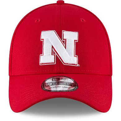 Men's New Era Scarlet Nebraska Huskers College Classic 39Thirty Flex Hat