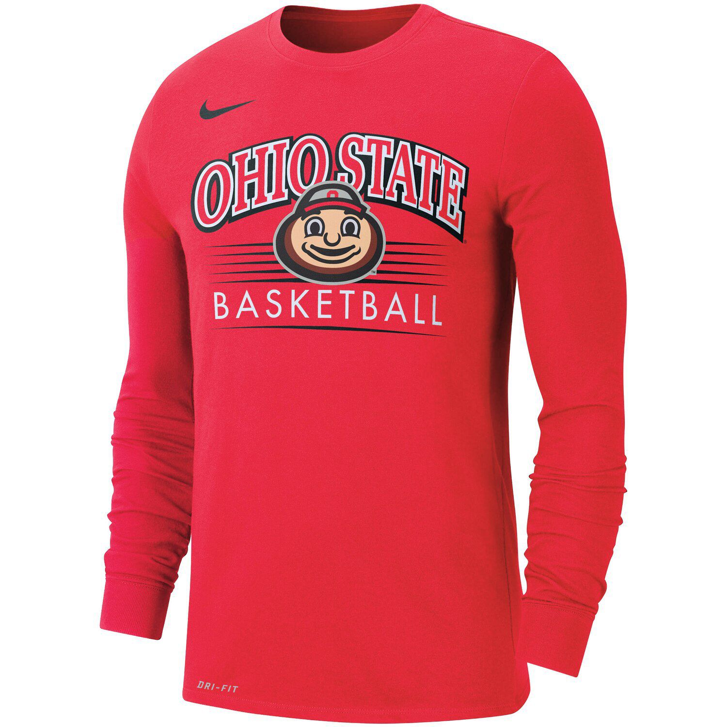 ohio state dri fit long sleeve shirt