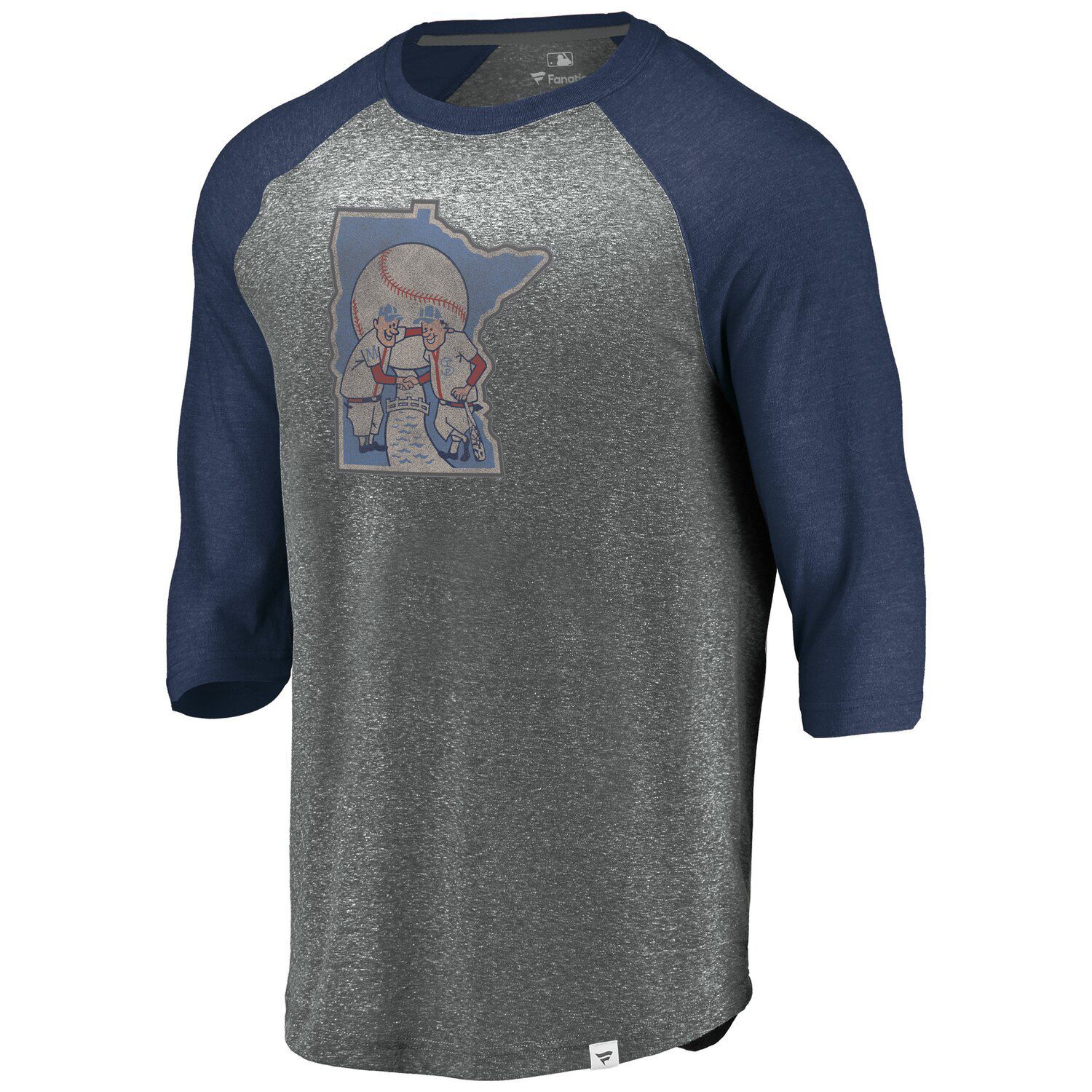 minnesota twins 3 4 sleeve shirts