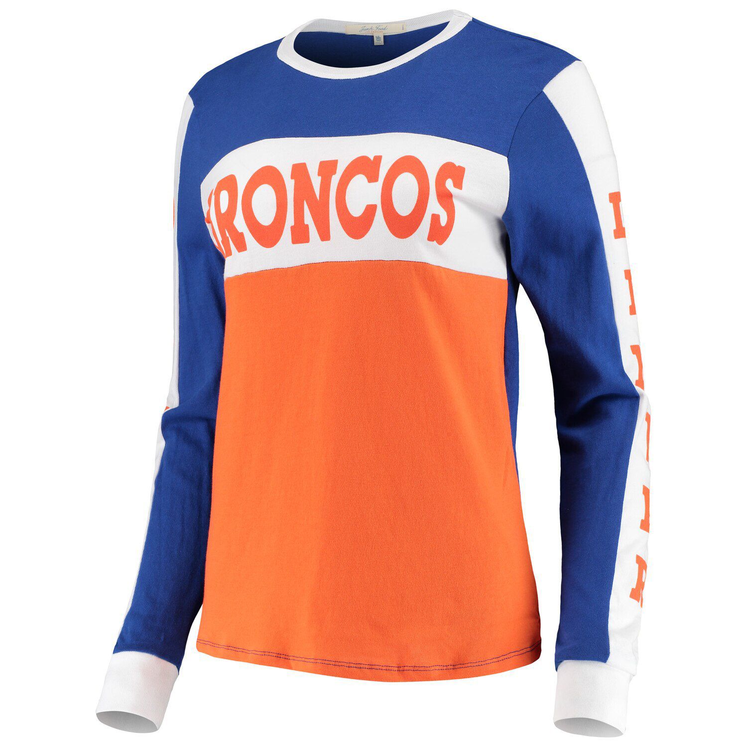 denver broncos orange long sleeve shirt
