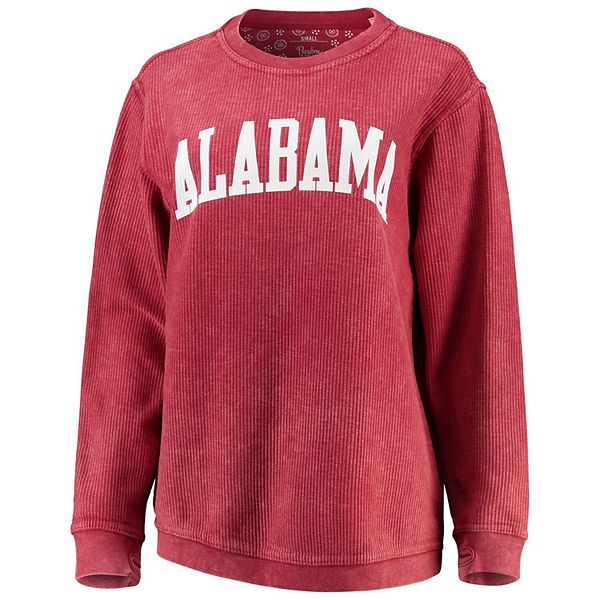 Women's Pressbox Crimson Alabama Crimson Tide Comfy Cord Vintage