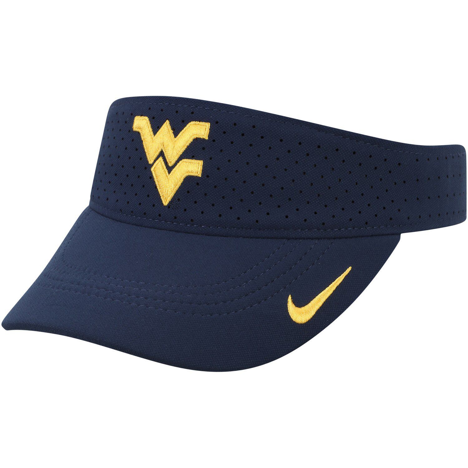 navy nike visor