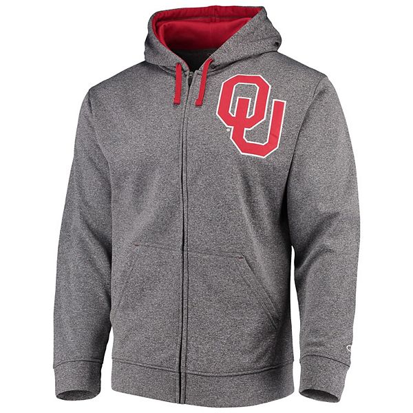 Men s Champion Anthracite Oklahoma Sooners Varsity Play Full Zip