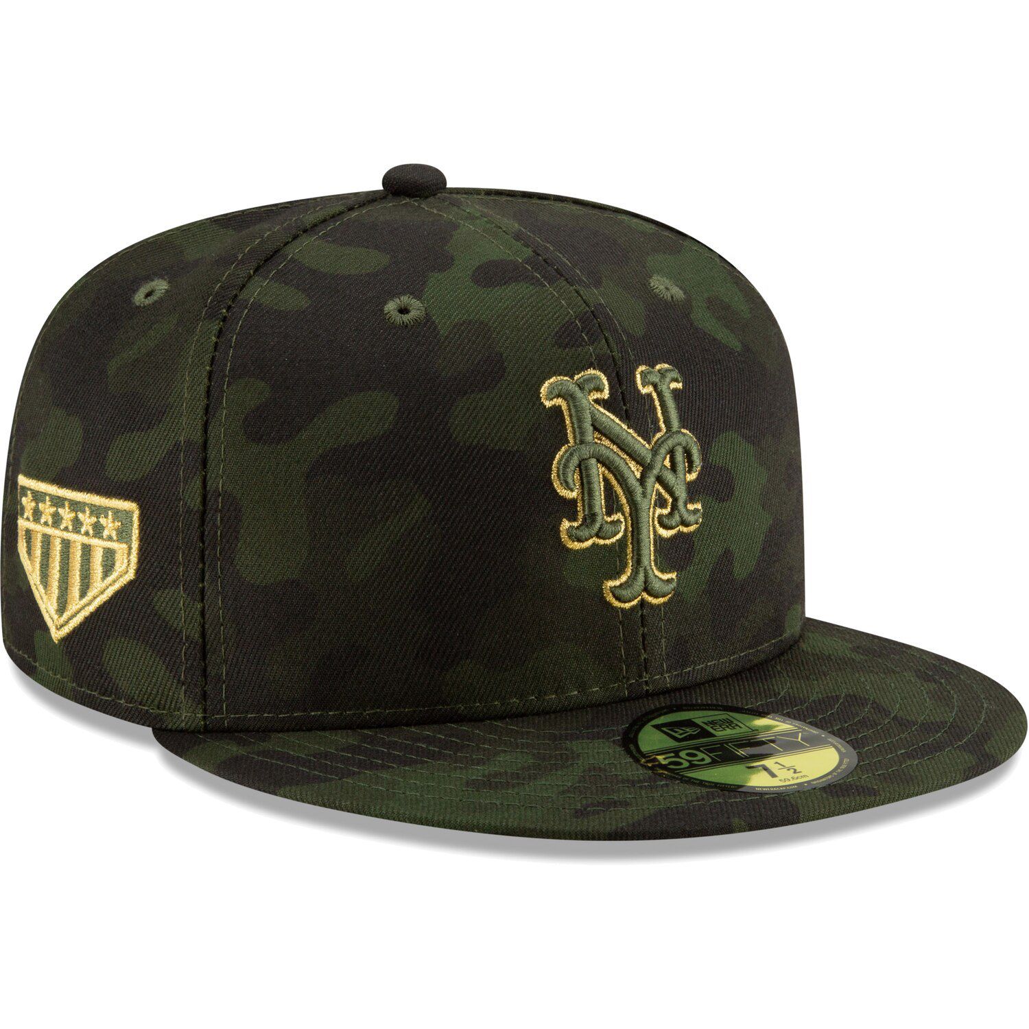 mets camo hat