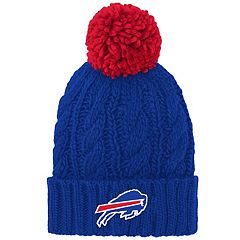 Buffalo Bills Men's Retro 47 Natural Cuffed Pom Knit Hat