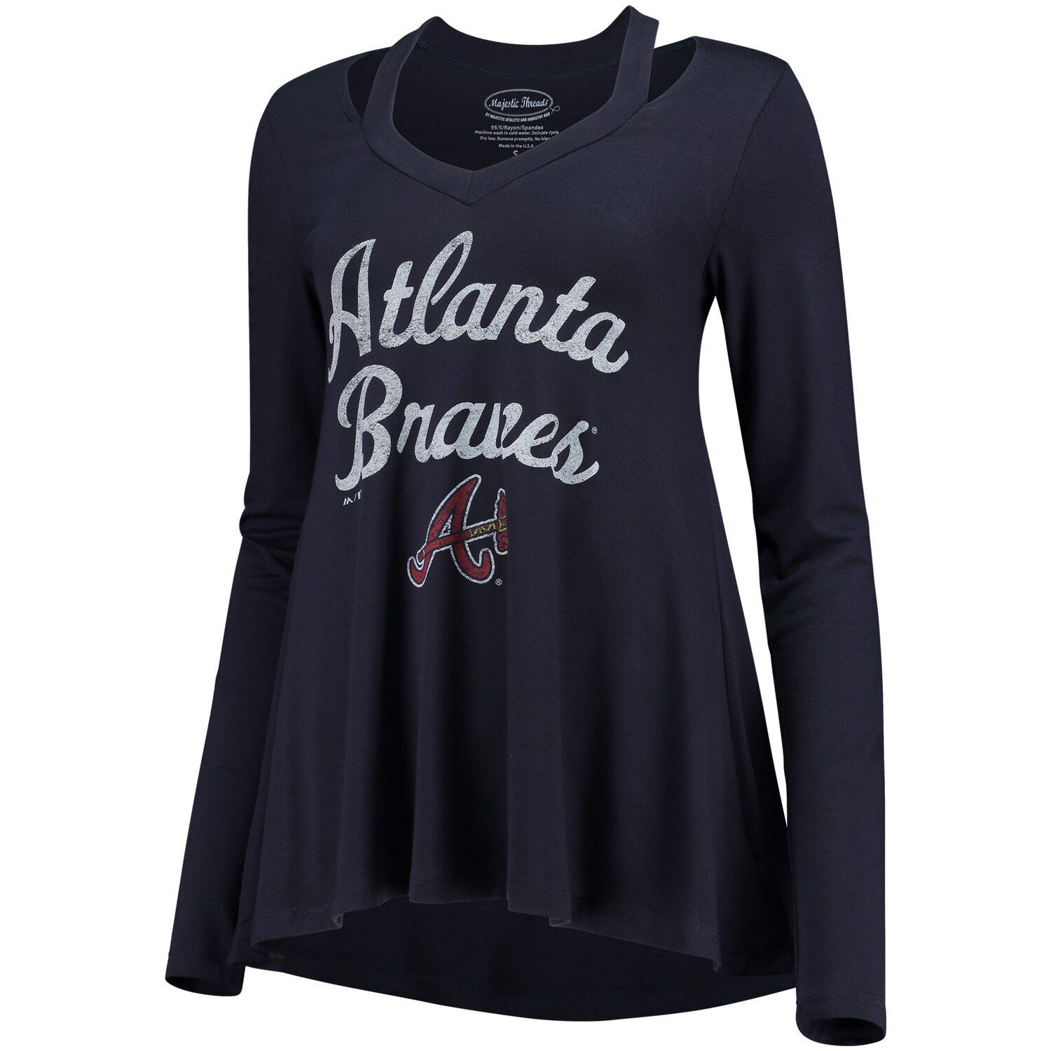 majestic atlanta braves t shirt