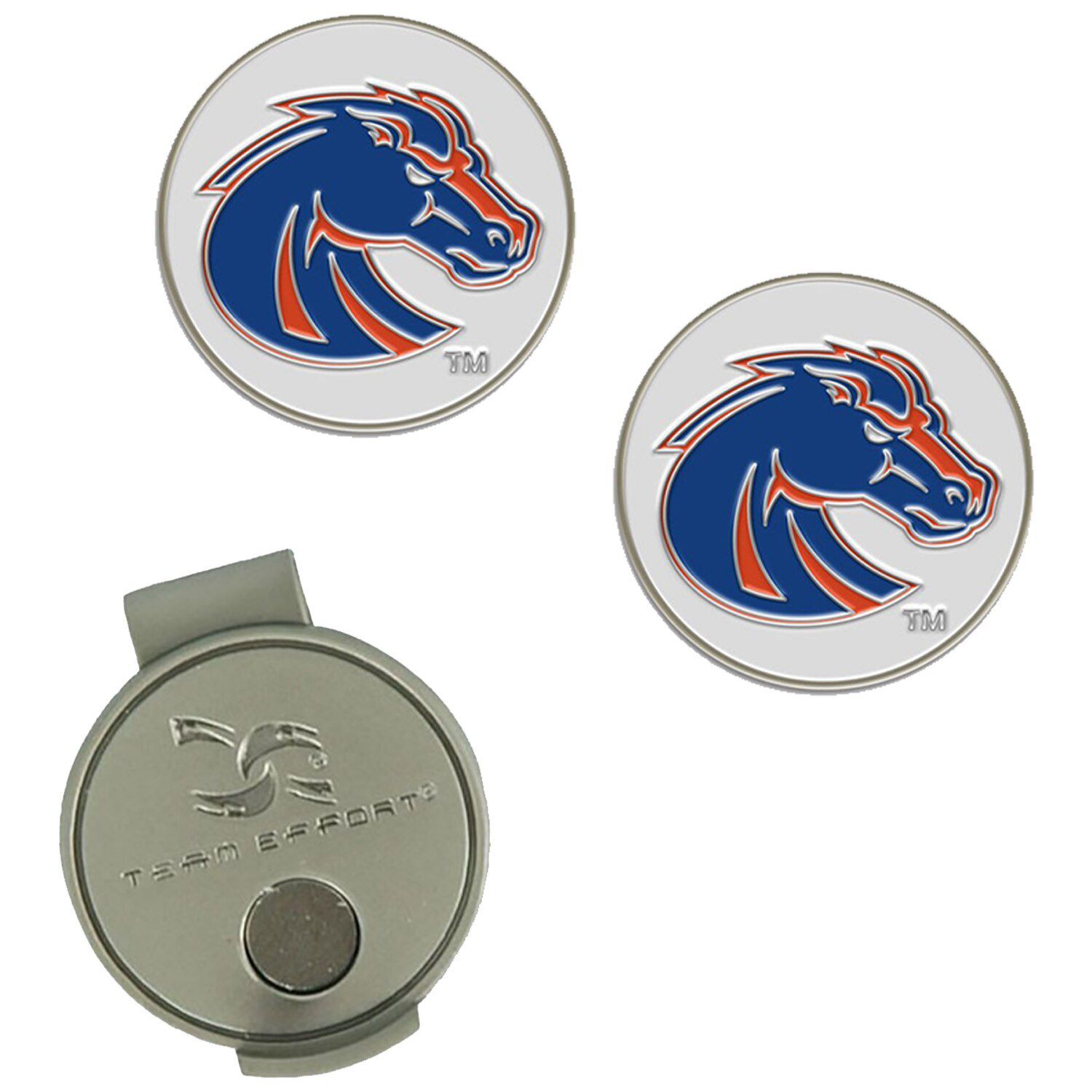 Boise State Broncos Deluxe Leather Tri-Fold Wallet