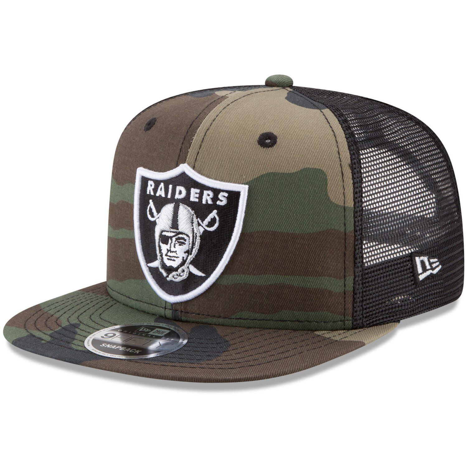 raiders trucker hat