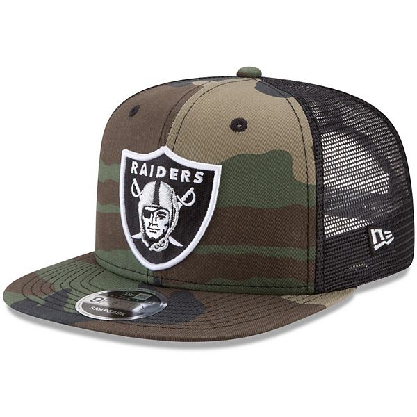 WOOD CAMO Oakland Raiders New Era 59Fifty Fitted Cap 