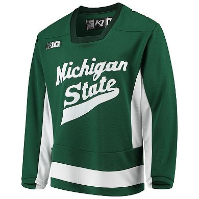 Michigan State Spartans Replica Hockey Jersey - Green