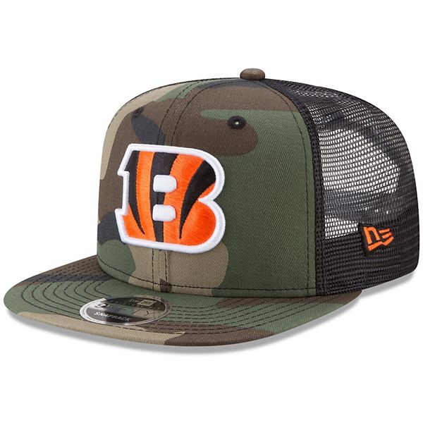 Cincinnati Bengals New Era Urban Camo 9FIFTY Trucker Snapback Hat