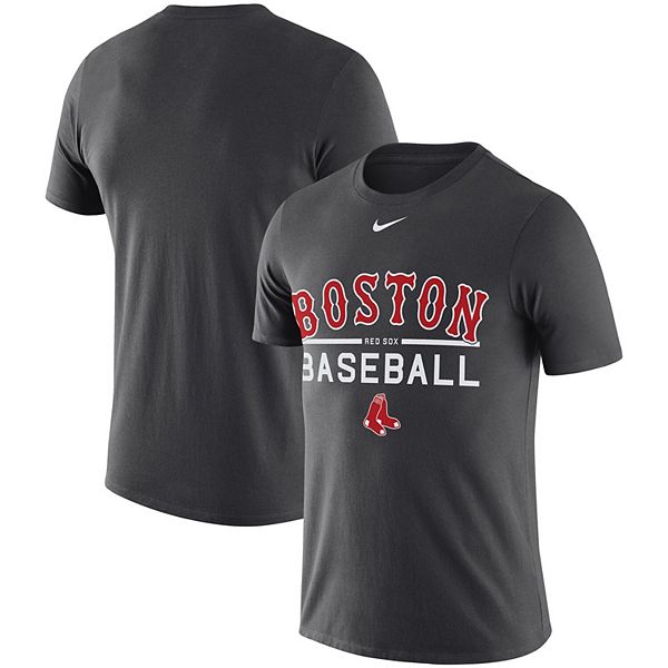 Boston Red Sox Nike City Connect Practice T-Shirt - Anthracite