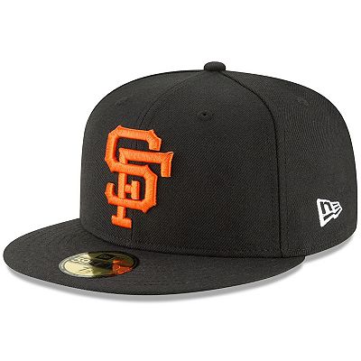 Men s New Era Black San Francisco Giants Cooperstown Collection Wool 59FIFTY Fitted Hat