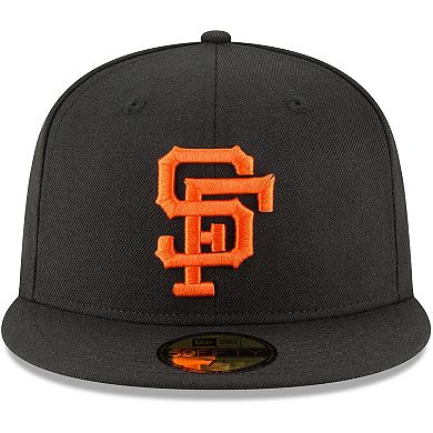 Men's New Era Black San Francisco Giants Cooperstown Collection Wool 59FIFTY Fitted Hat