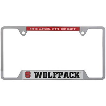 WinCraft NC State Wolfpack License Plate Frame