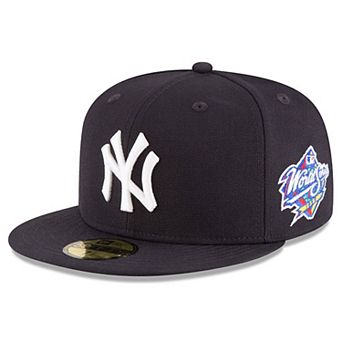 Men's New Era Navy New York Yankees 1998 World Series Wool 59FIFTY Fitted Hat