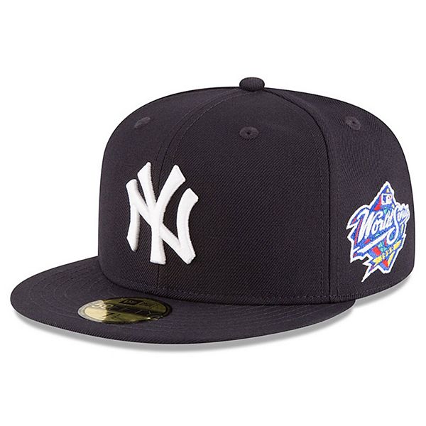 Men's New Era Navy New York Yankees 1998 World Series Wool 59FIFTY