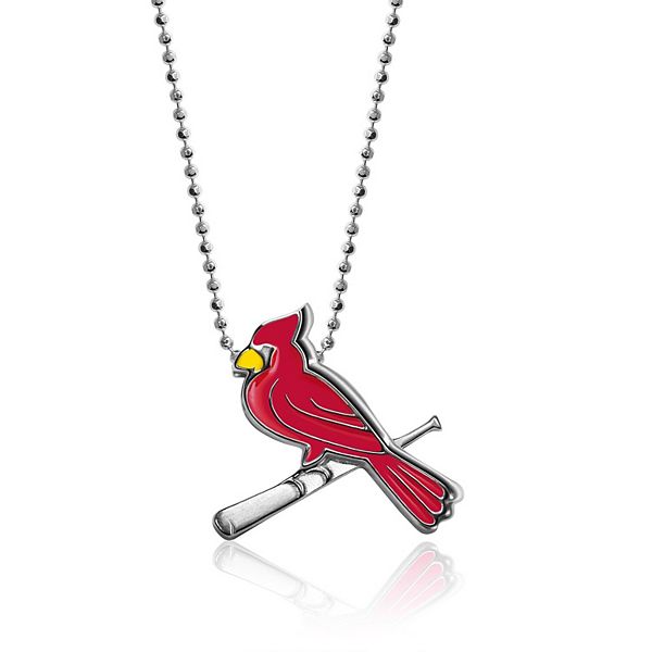 2006 St. Louis Cardinals Baseball Pendant Cord Necklace SKU A1-15